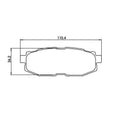 Performance Friction 1124.13.16.44 Racing Pad - 13 Compound