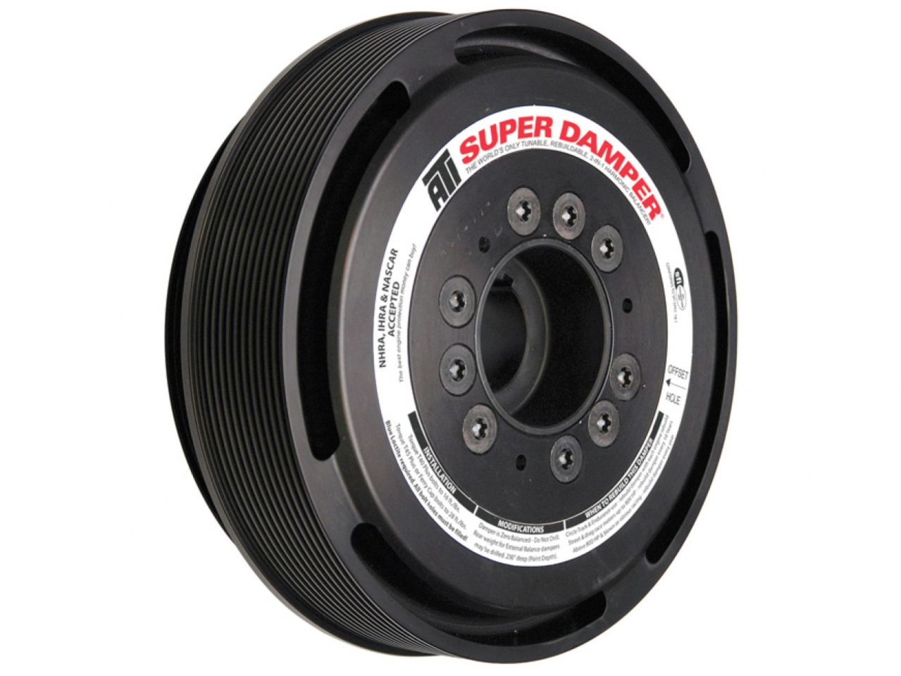 ATI Performance Products Damper - 7 - St Chevy Sb/90* V-6 W/blower & Ign Crank Trigger