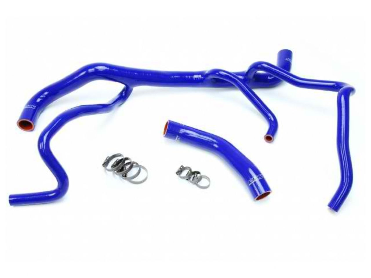 HPS Blue Reinforced Silicone Radiator Hose Kit Coolant Chevy 16-17 Camaro SS Coupe 6.2L V8