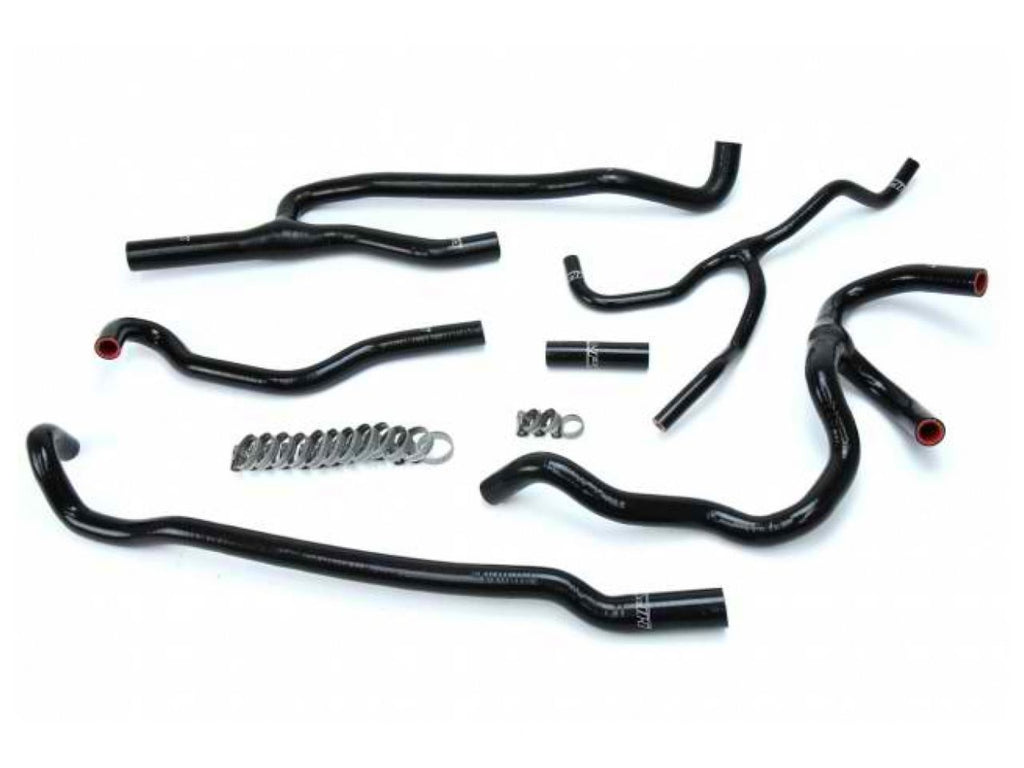 HPS Black Reinforced Silicone Heater Hose Kit Coolant Chevy 16-17 Camaro SS Coupe 6.2L V8
