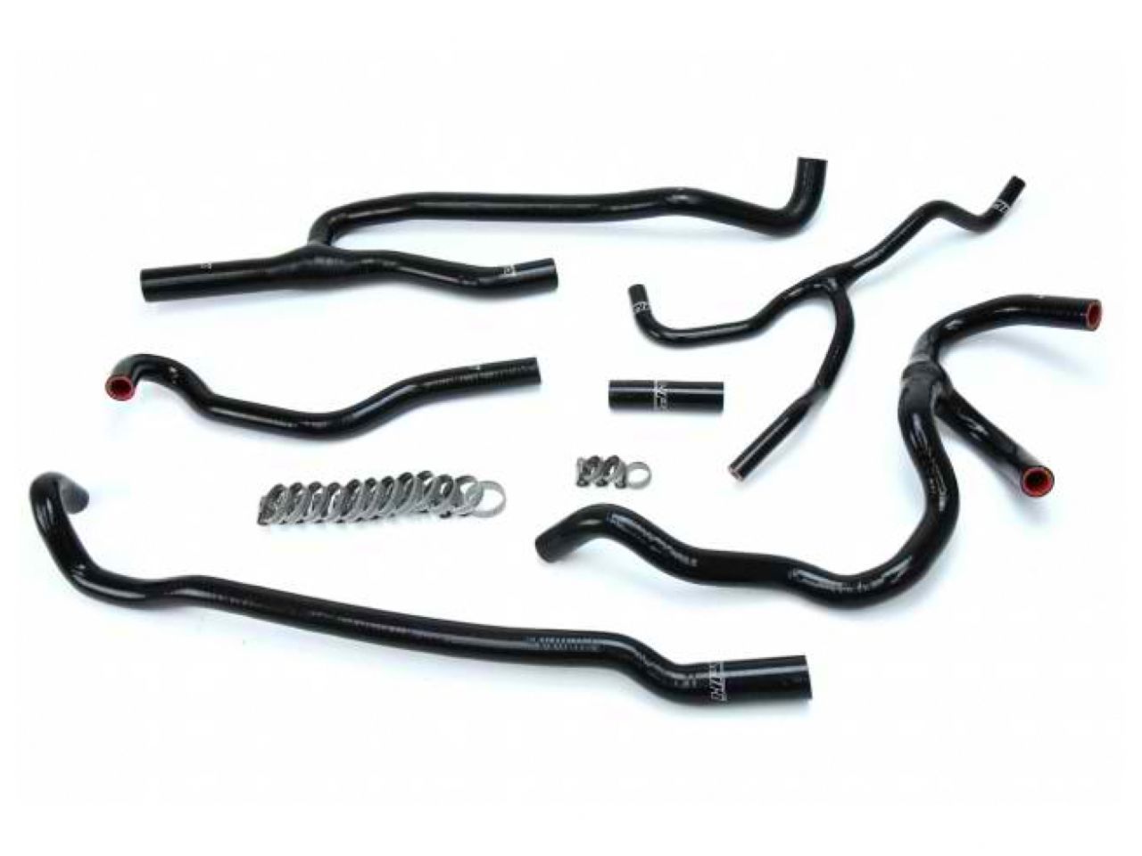 HPS Black Reinforced Silicone Heater Hose Kit Coolant Chevy 16-17 Camaro SS Coupe 6.2L V8