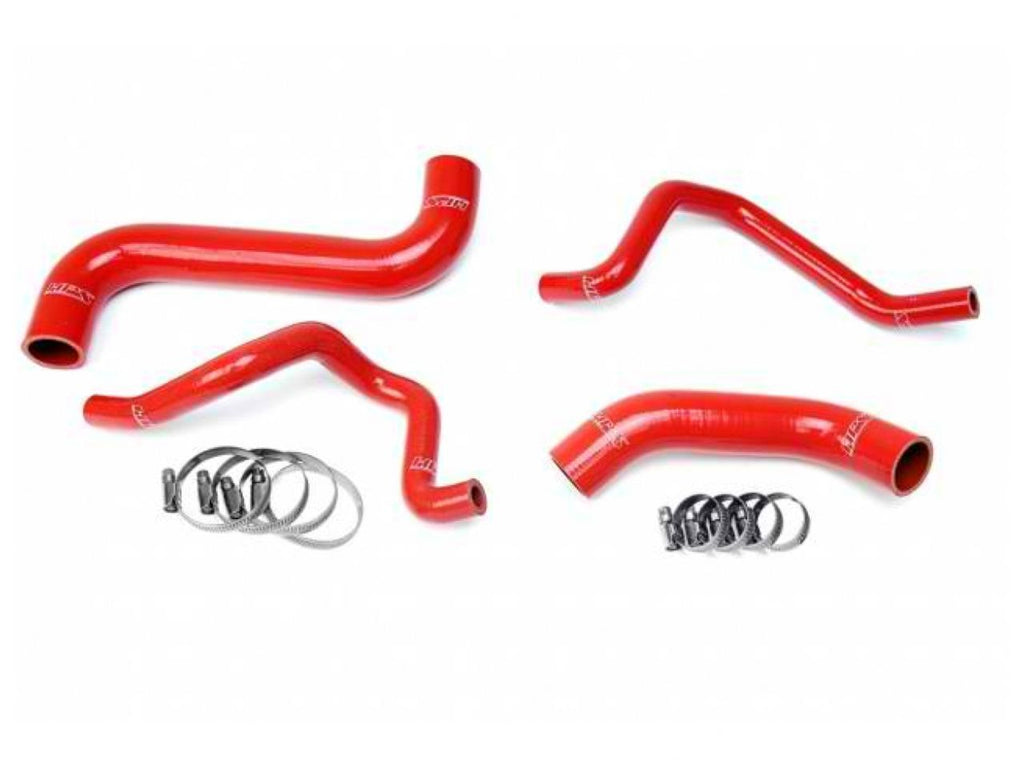 HPS Red Reinforced Silicone Radiator + Heater Hose Kit Subaru 2006-2007 Impreza 2.5L Non Turbo Left Hand Drive
