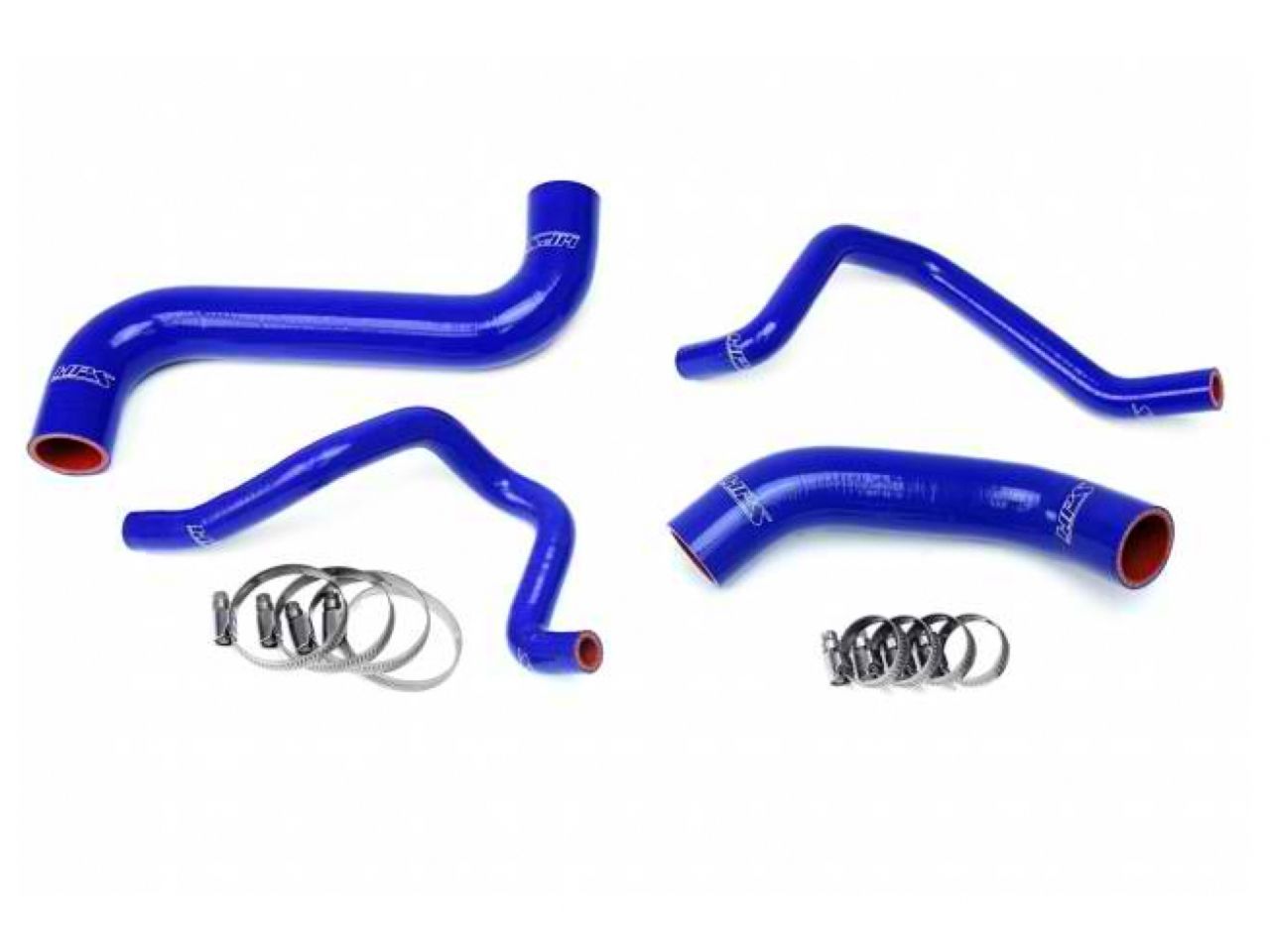 HPS Blue Reinforced Silicone Radiator + Heater Hose Kit Subaru 2006-2007 Impreza 2.5L Non Turbo Left Hand Drive