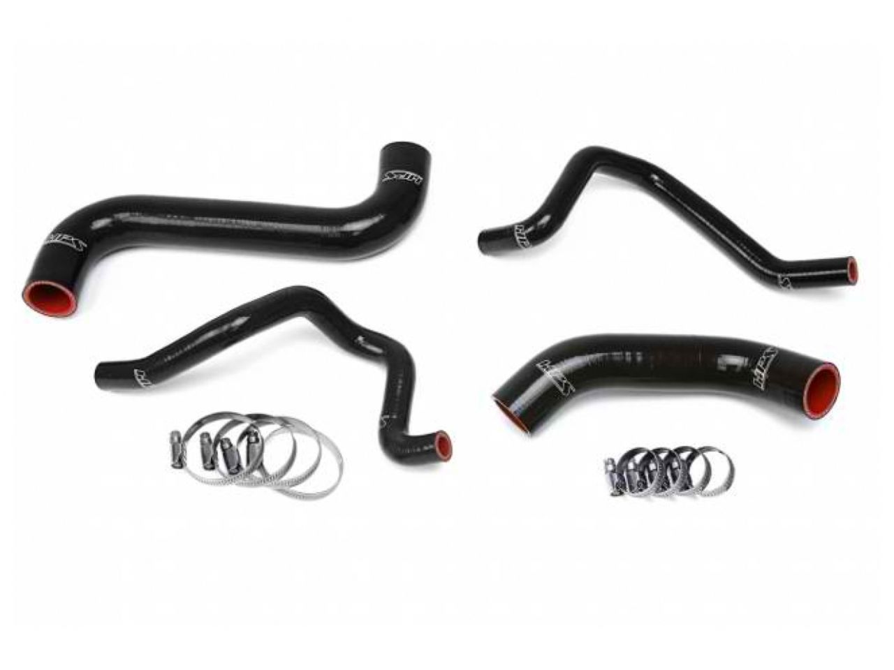 HPS Black Reinforced Silicone Radiator + Heater Hose Kit Subaru 2006-2007 Impreza 2.5L Non Turbo Left Hand Drive