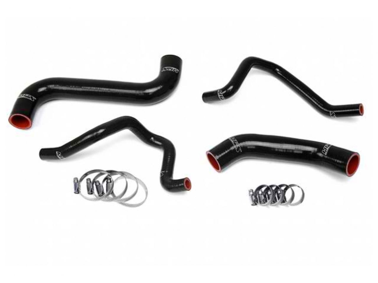 HPS Black Reinforced Silicone Radiator + Heater Hose Kit Subaru 2004-2005 Impreza 2.5L Non Turbo Left Hand Drive