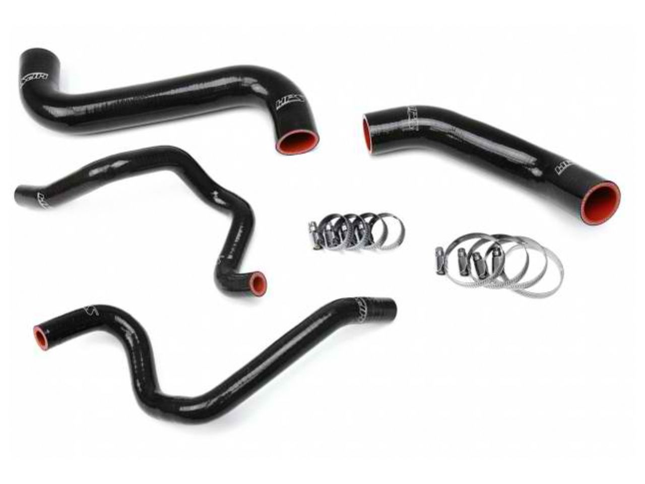 HPS Black Reinforced Silicone Radiator + Heater Hose Kit Subaru 2003 Impreza 2.5L Non Turbo Left Hand Drive