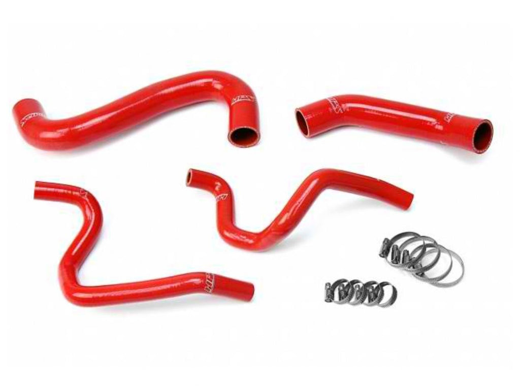 HPS Red Reinforced Silicone Radiator + Heater Hose Kit Subaru 2002 Impreza 2.5L Non Turbo Left Hand Drive