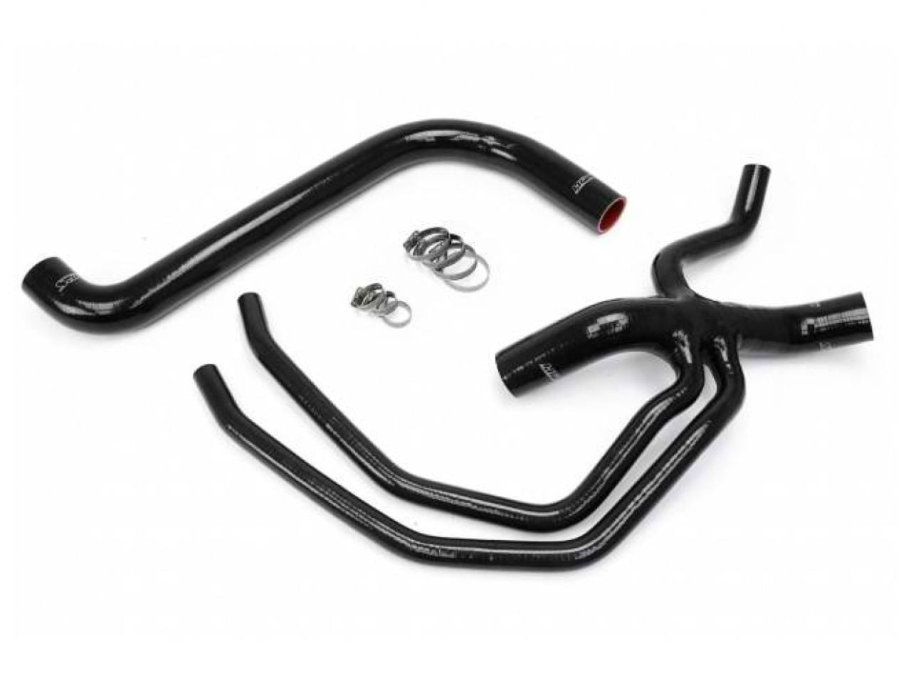 HPS Black Reinforced Silicone Radiator Hose Kit Coolant Ford 99-03 F150 Lightning 5.4L V8