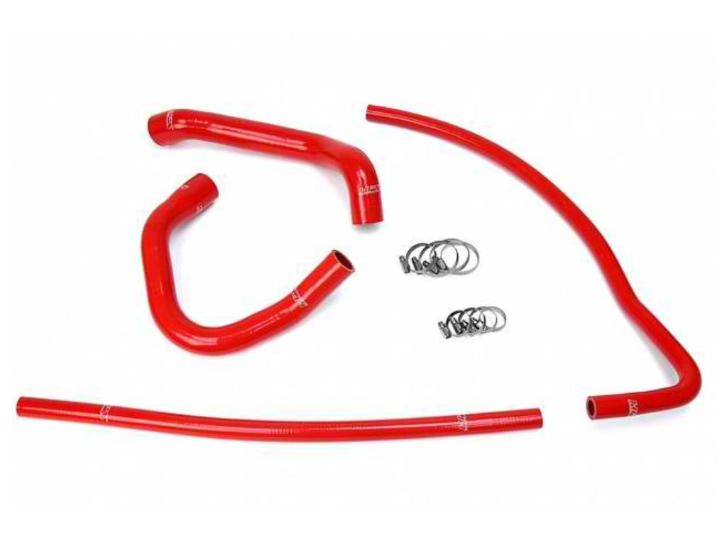 HPS Red Reinforced Silicone Radiator + Heater Hose Kit Jeep 93-98 Grand Cherokee 4.0L I6 Left Hand Drive