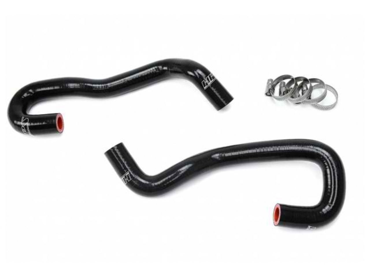 HPS Black Reinforced Silicone Heater Hose Kit Coolant Toyota 07-10 Tundra 4.0L V6
