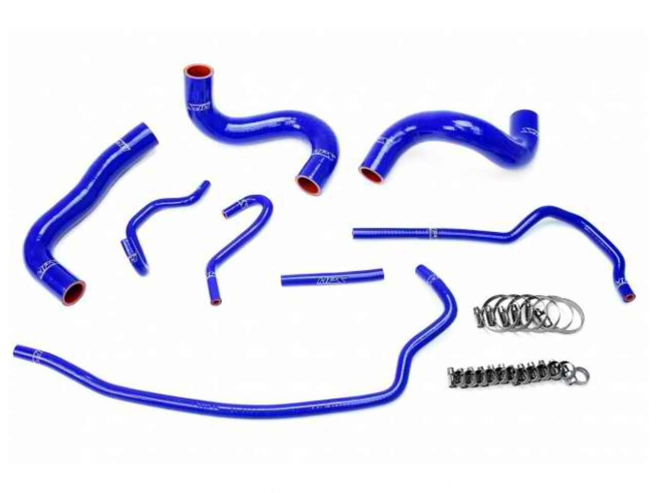 HPS Blue Reinforced Silicone Radiator Hose Kit Coolant Toyota 09-13 Corolla 1.8L