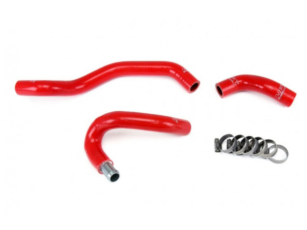 HPS Red Reinforced Silicone Heater Hose Kit Coolant Nissan 09-13 370Z