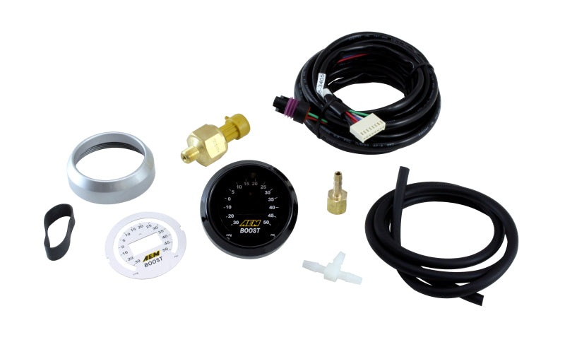 AEM Electronics 52mm Digital Boost Gauge 50 PSI