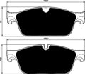 Porterfield Brake Pads for 2016 MERCEDES-BENZ GLE63 AMG
