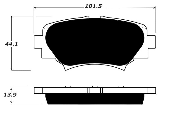 Porterfield Brake Pads for 2015 MAZDA 3 (JAPAN BUILD)
