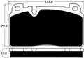 Porterfield Brake Pads for 2019 AUDI A6/A6 Quattro - 2.0T w/Brembo Calipers