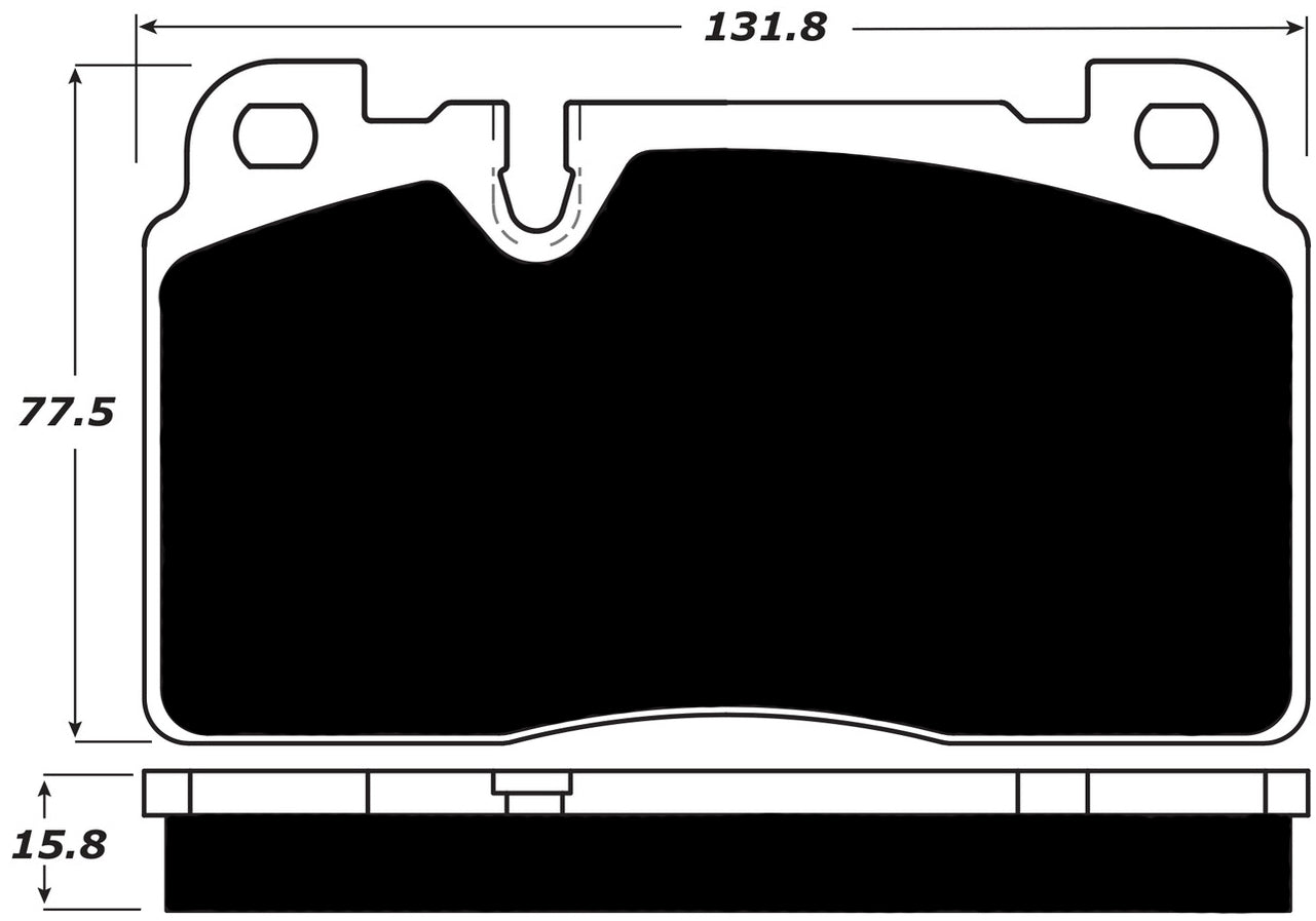Porterfield Brake Pads for 2017 AUDI A6/A6 Quattro - 2.0T w/Brembo Calipers