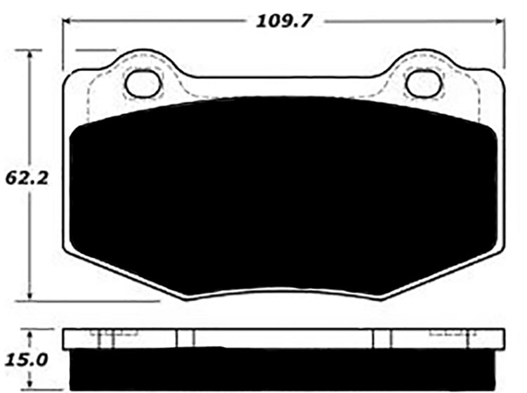 Porterfield Brake Pads for 2016 CHEVROLET CORVETTE Z51