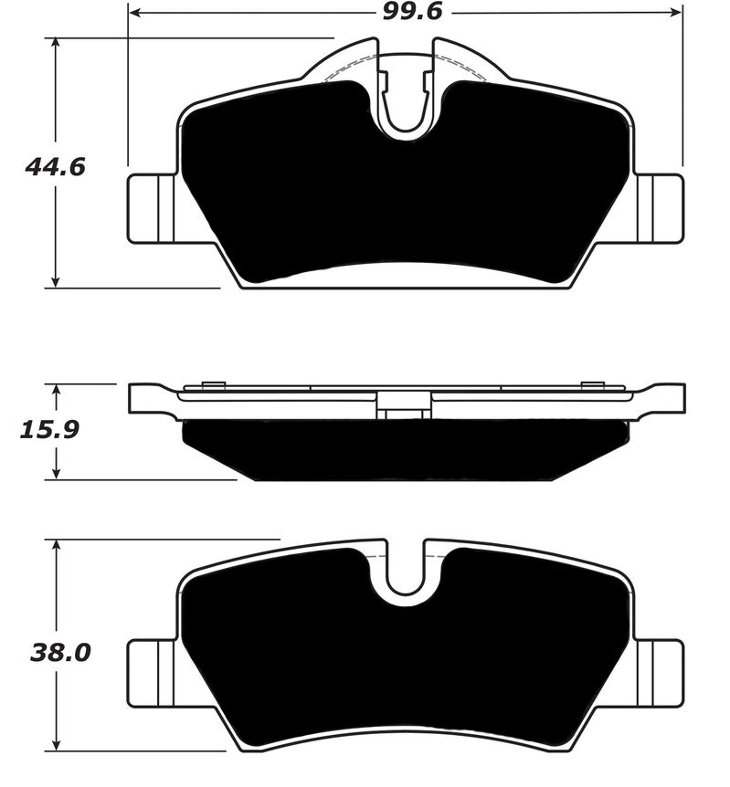 Porterfield Brake Pads for 2014 MINI Cooper 4 Door