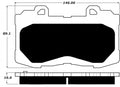 Porterfield Brake Pads for 2016 CHEVROLET COLORADO