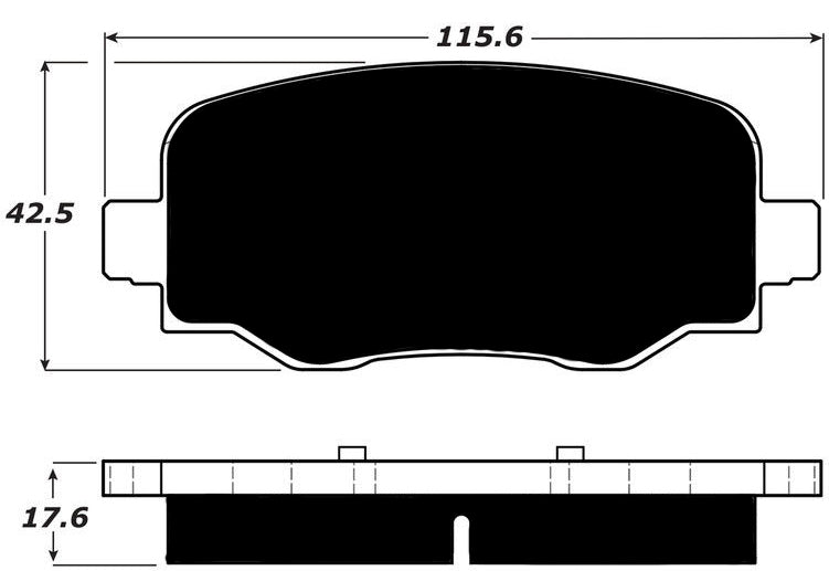 Porterfield Brake Pads for 2015 JEEP RENEGADE