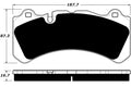 Porterfield Brake Pads for 2018 VOLVO V60 Polster