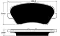 Porterfield Brake Pads for 2017 HYUNDAI VELOSTER-Non Turbo