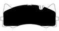 Porterfield Brake Pads for 2017 MERCEDES-BENZ C63 AMG incl S w/Silver Calipers