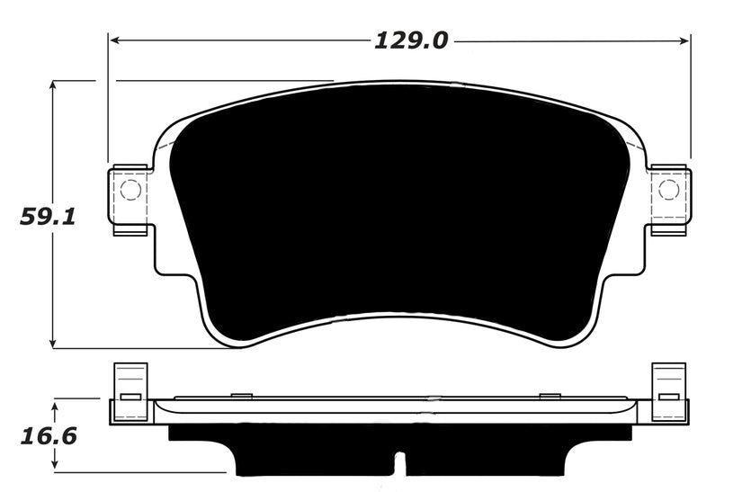 Porterfield Brake Pads for 2018 AUDI A5/A5 Quattro  - 338mm Front Disc (Exc Cabriolet)