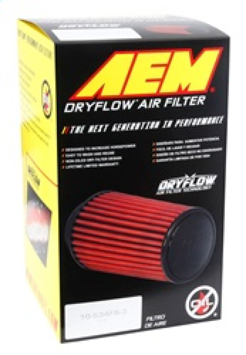 AEM Induction AEM 3 inch x 9 inch DryFlow Air Filter 21-2039DK