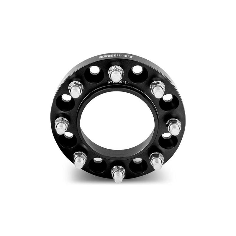 Borne Off-Road Wheel Spacers 8x180 124.1 45 M14 Black BNWS-009-450BK