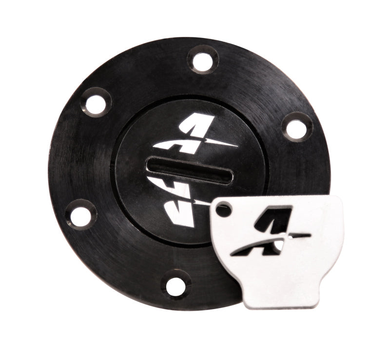 Aeromotive 1.5 in Screw-On Fuel Cap Black 18720