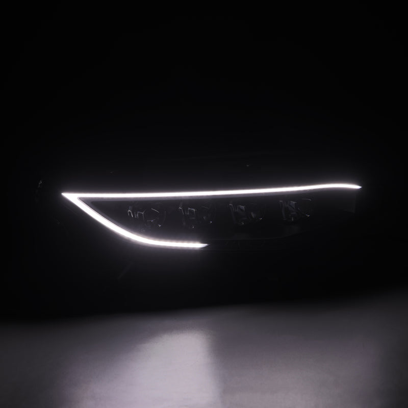 AlphaRex 16-21 Honda Civic NOVA-Series LED Proj Headlights Alpha-Black w/Actv Lgt & Seq.Sig / SB DRL 880492