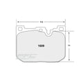 Performance Friction 1609.08.17.44 Racing Pad - 08 Compound