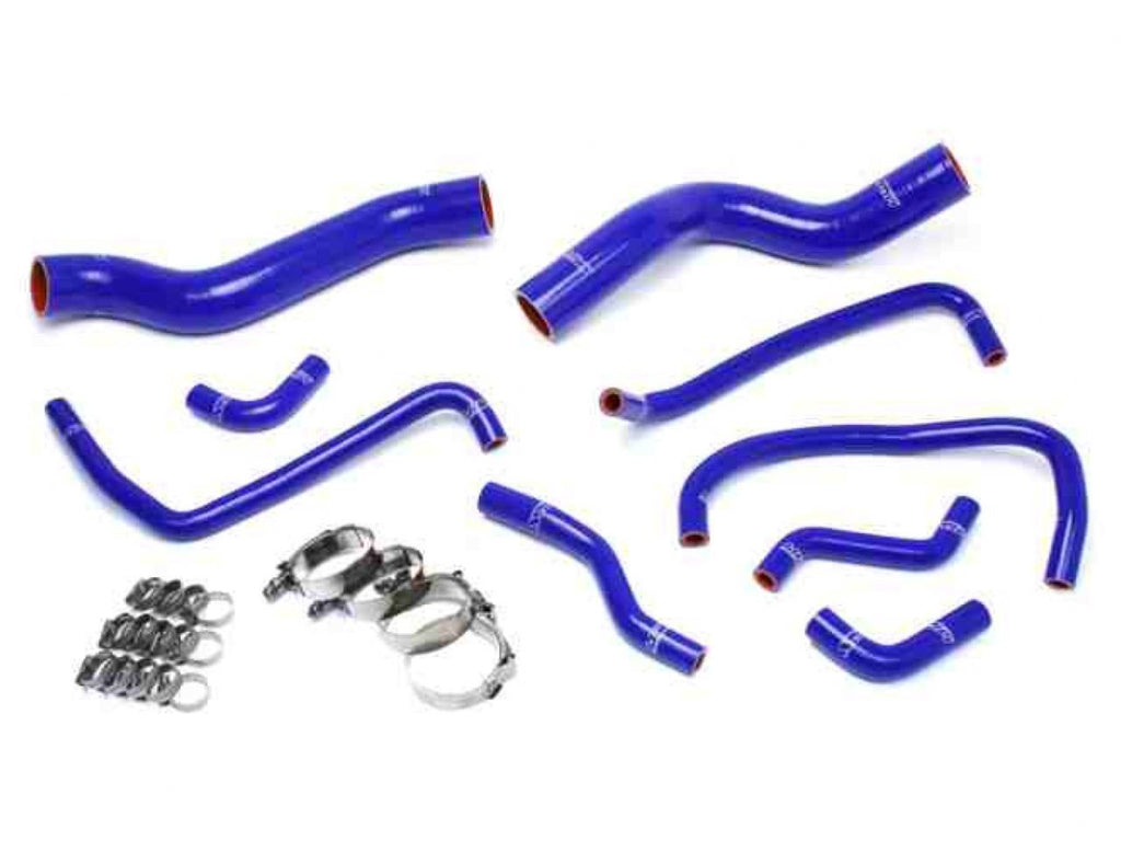 HPS Blue Reinforced Silicone Radiator + Heater Hose Kit Dodge 13-14 Viper SRT-10 8.4L V10