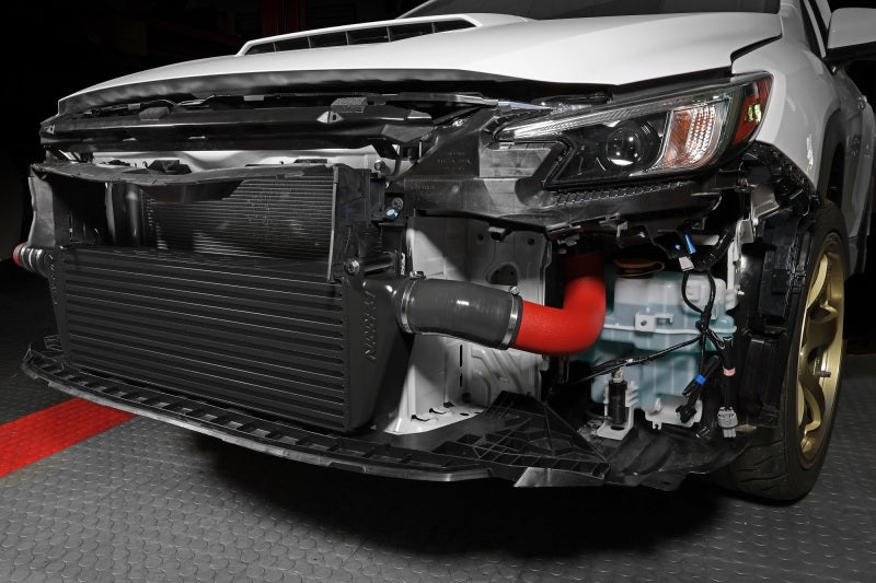 Perrin [22-25 WRX] Front Mount Intercooler Kit | Red Tubes & Black Core | PSP-ITR-441BK/RD