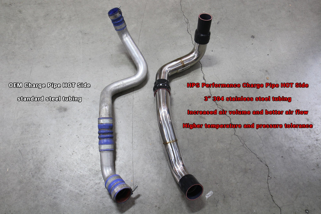 HPS Intercooler Charge Pipe GMC 2011-2016 Sierra 3500 HD 6.6L Duramax Diesel Turbo LML