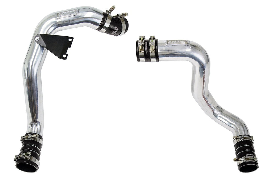 HPS Hot & Cold Side Charge Pipe with CAC Hose Intercooler Boots, 03-07 Ford F550 Superduty Powerstroke 6.0L Diesel Turbo