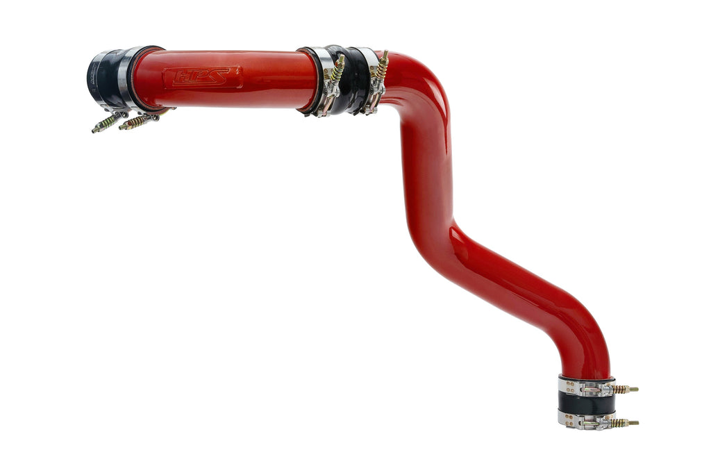 HPS Intercooler Charge Pipe Hot Side, 2017-2019 Chevy Silverado 2500 HD Duramax 6.6L V8 Diesel Turbo L5P, 17-146