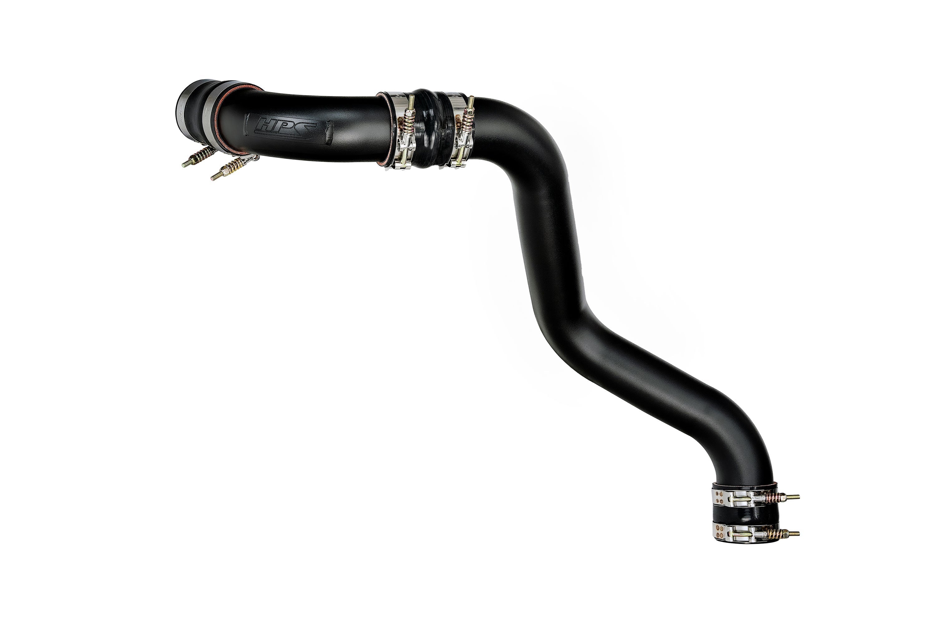 HPS Intercooler Charge Pipe Hot Side, 2017-2019 GMC Sierra 2500 HD Duramax 6.6L V8 Diesel Turbo L5P, 17-146