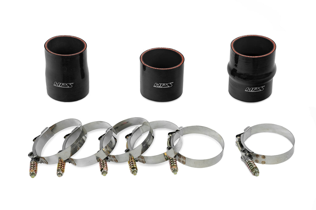 HPS Intercooler Charge Pipe Hot Side, 2017-2019 GMC Sierra 3500 HD Duramax 6.6L V8 Diesel Turbo L5P, 17-146