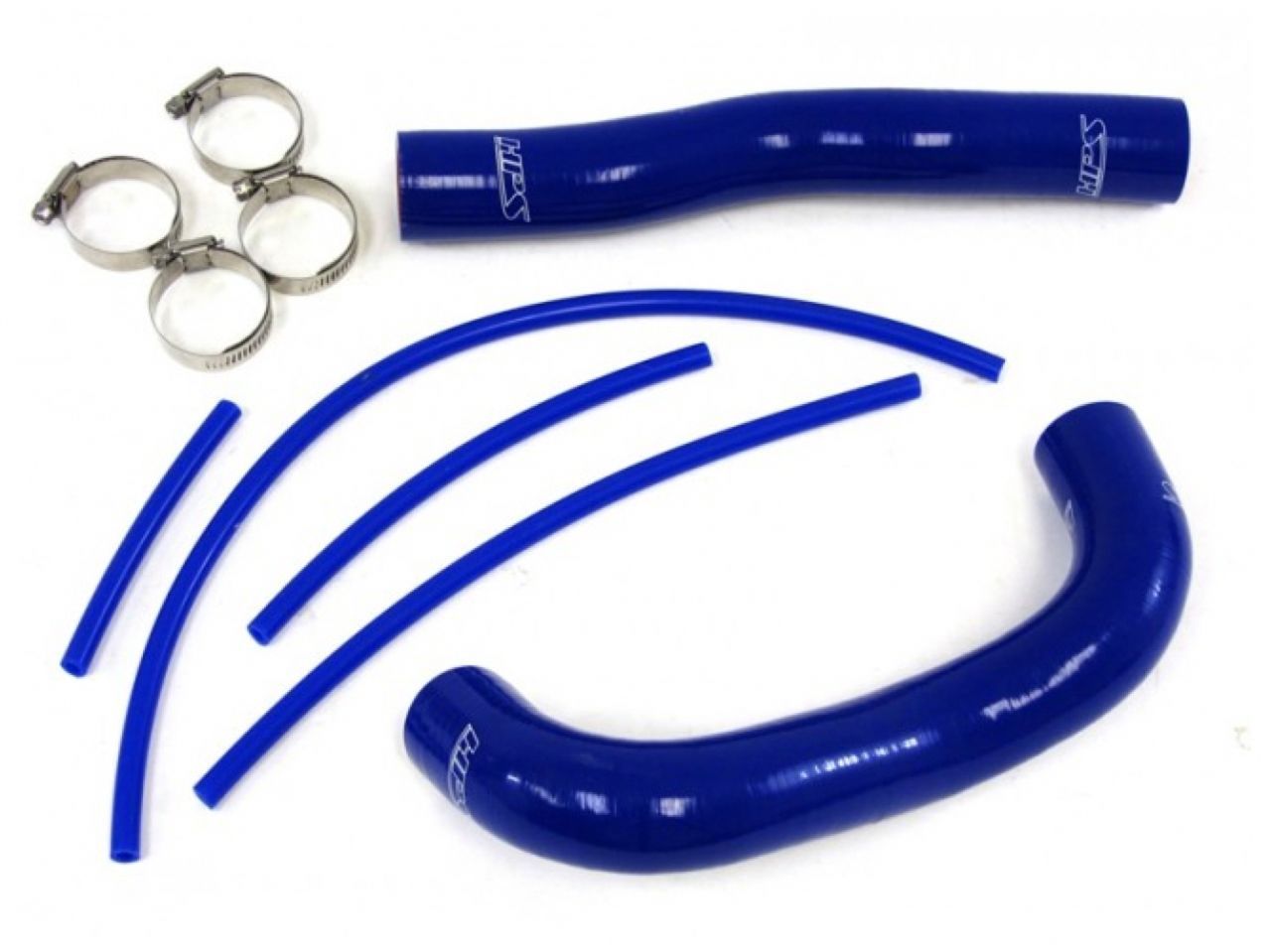 HPS Reinforced Blue Silicone Radiator Hose Kit Coolant Hyundai 13-14 Genesis Coupe 2.0T Turbo 4Cyl