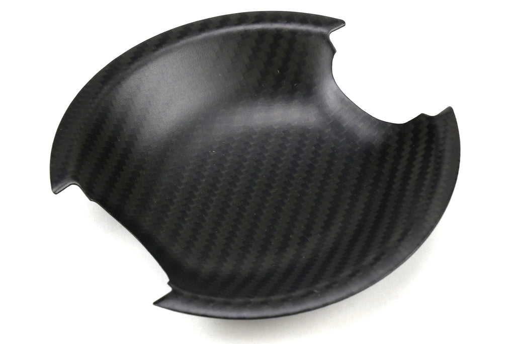 OLM Dry Carbon Fiber Exterior Door Handle Insert - Matte Carbon Fiber - 2013-2016 Scion FR-S / 2013-2021 BRZ / 2017-2020 Toyota 86