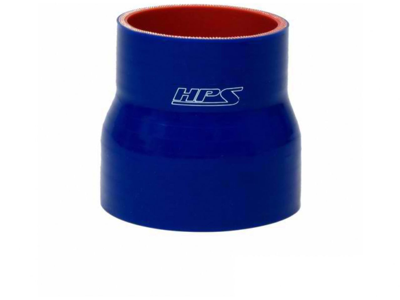 HPS 1" - 2" ID, 3" Length, Silicone Straight Reducer Coupler Hose, High Temp 4-ply Reinforced, 25mm - 51mm ID, Blue