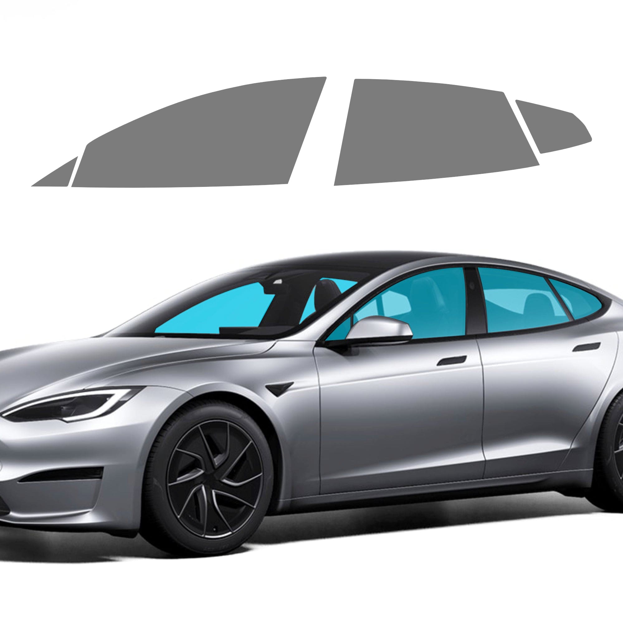 Nano Ceramic Windows Tint | Tesla Model S Refresh 2021-2026
