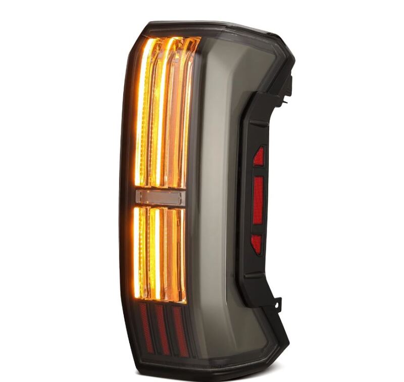 AlphaRex 22-24 Toyota Tundra NOVA-Series Prismatic LED Tail Lights - Black 673000