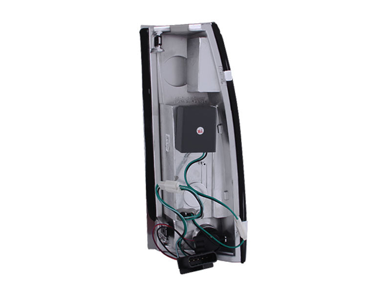 Anzo 1999-2000 Cadillac Escalade LED Taillights Red/Clear