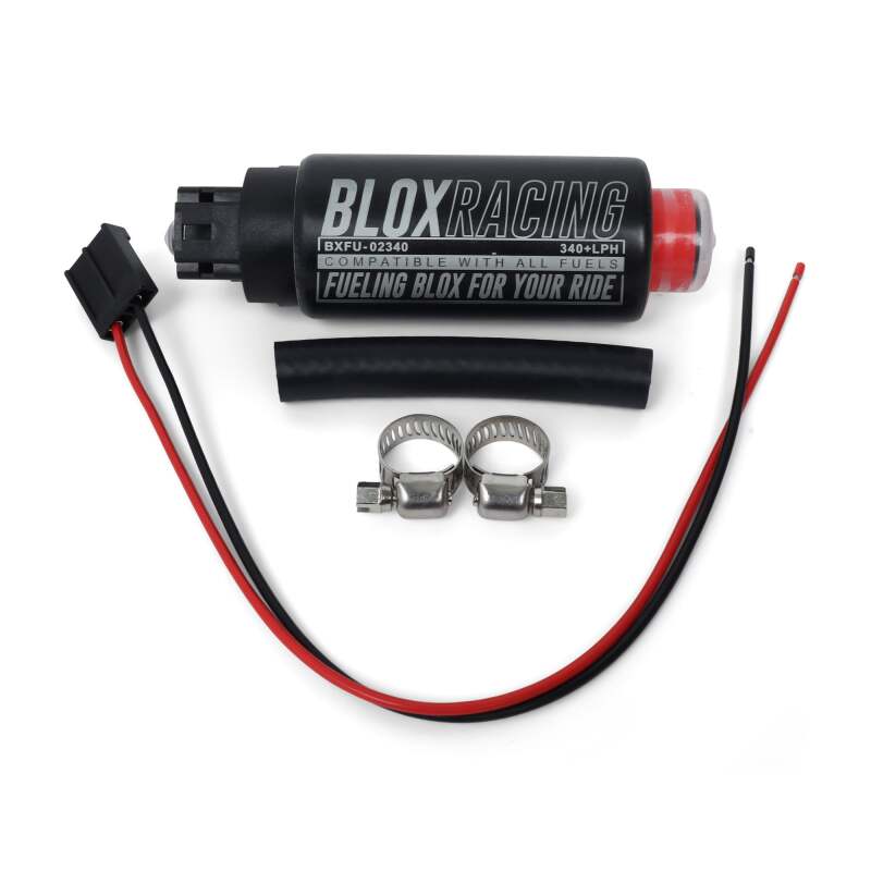 BLOX Racing 320LPH Electric Fuel Pump E85 In-tank - Offset Inlet BXFU-02341-E