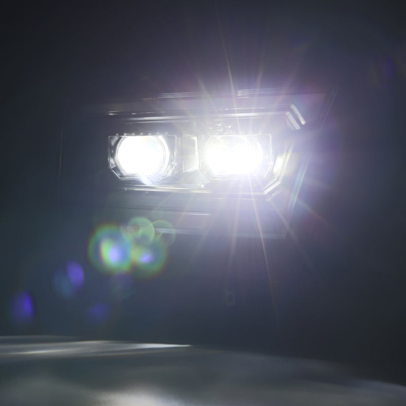 AlphaRex 19-22 Dodge Ram 1500 LUXX LED Proj Headlights Black w/Seq Activation Light/Seq Signal/DRL 880576