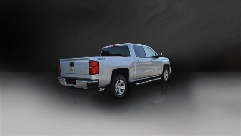 Corsa Performance 3.0" Cat-Back 14 GMC Sierra/Chevy Silv 1500 Crew Cab/Short Bed 5.3L V8